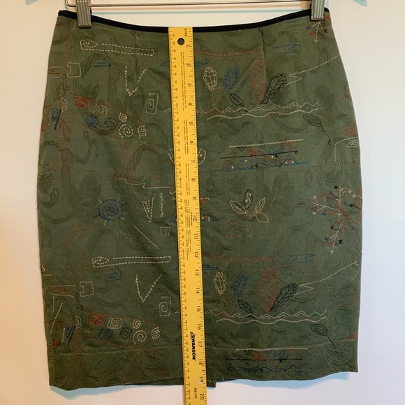 Meadow Rue (Anthropologie) Mountain Pencil Skirt - Picture 9 of 10